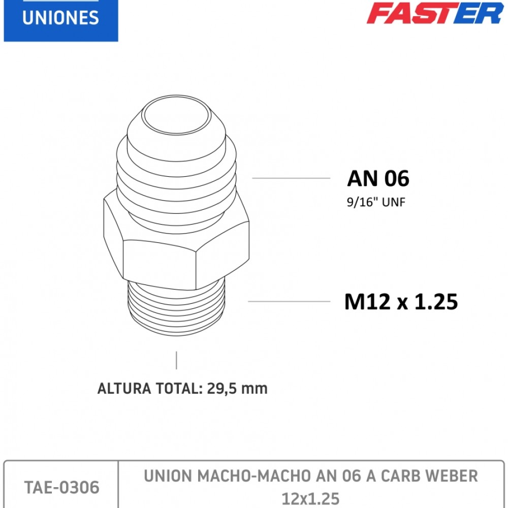 union-macho-macho-an-06-a-carb-weber-12-x-125-tae-0306