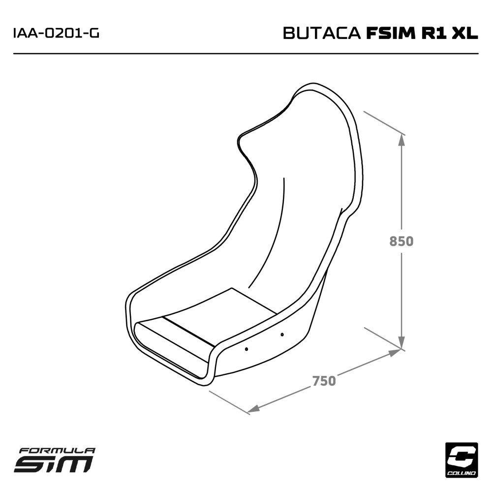 butaca-fsim-r1-xl-iaa-0201-g