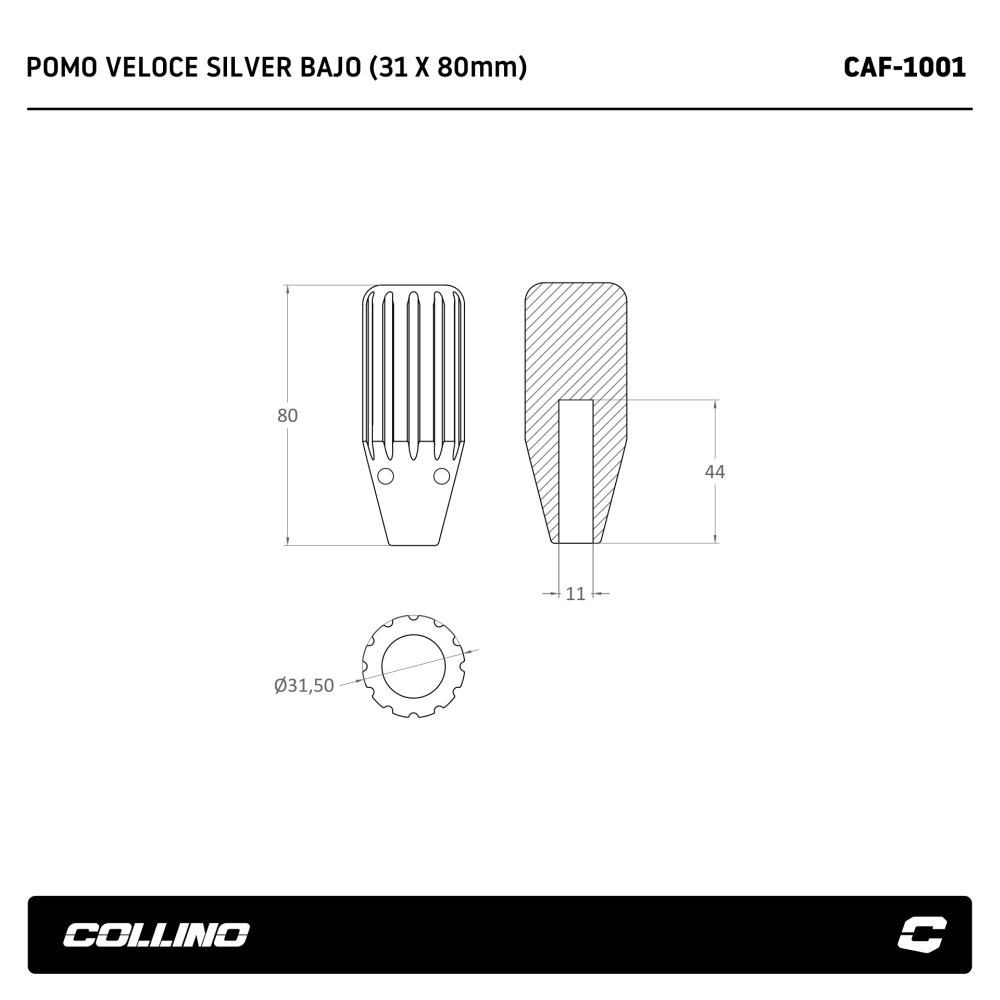 pomo-veloce-silver-bajo-31-x-80mm-caf-1001