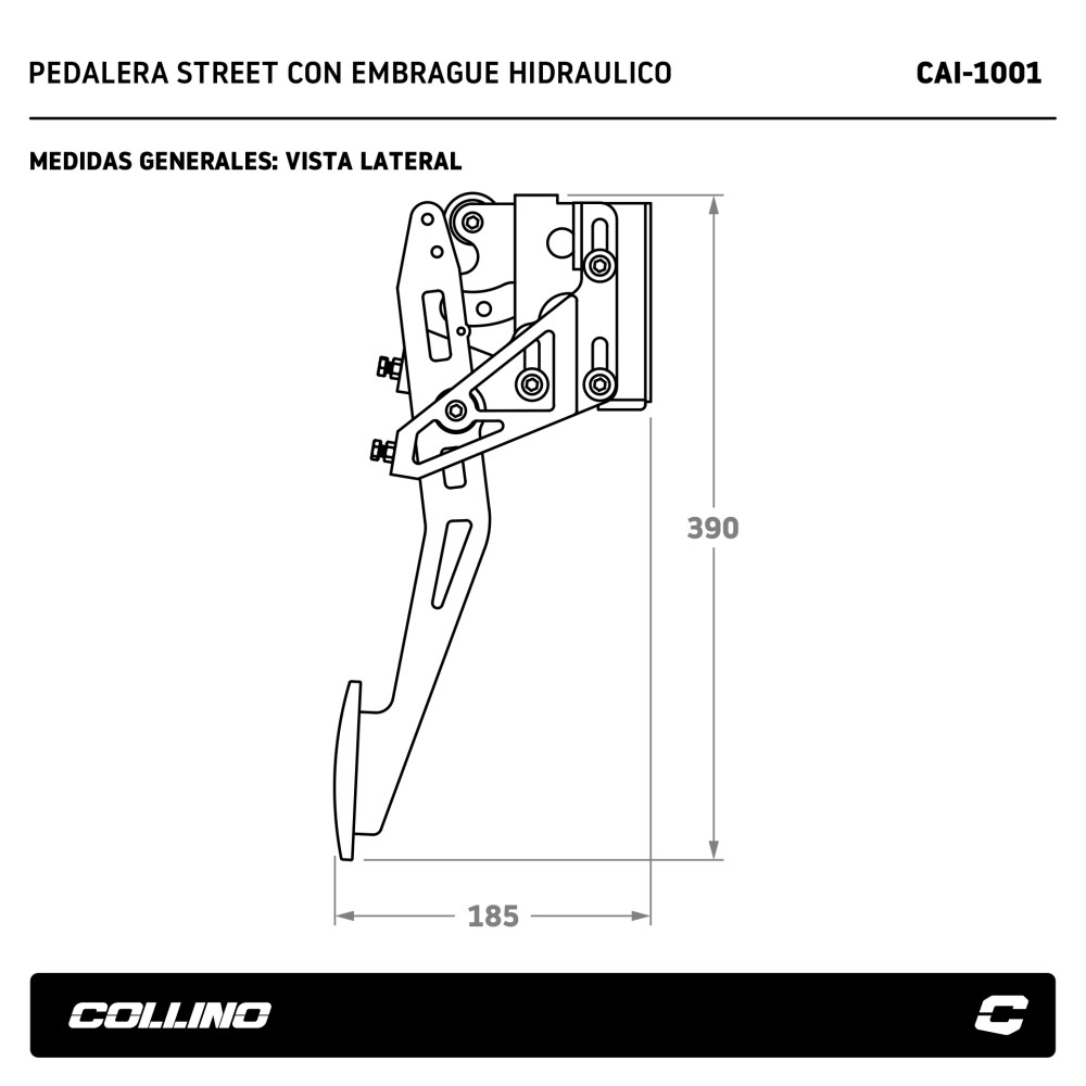 pedalera-street-con-embrague-hidraulico-cai-1001
