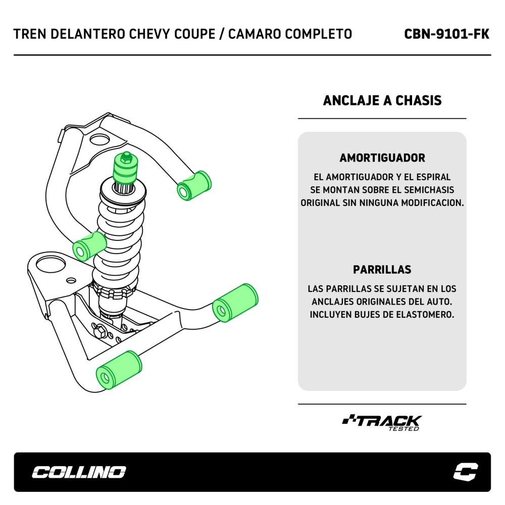 parrillas--amort-chevy--camaro-full-kit-cbn-9101-fk
