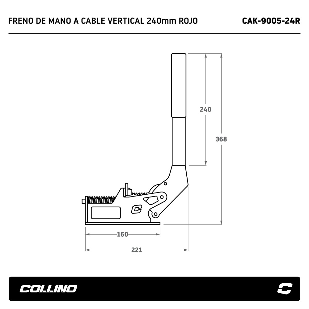 freno-de-mano-a-cable-vertical-240mm-rojo-cak-9005-24r