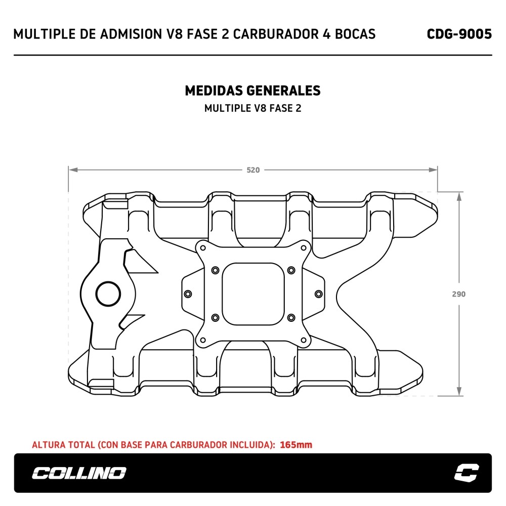multiple-de-admision-v8-fase-2-carburador-4-bocas-cdg-9005