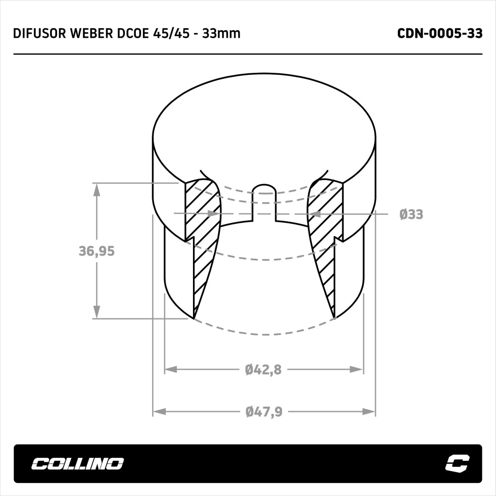 difusor-weber-dcoe-4545-x-2-un-33-mm-cdn-0005-33