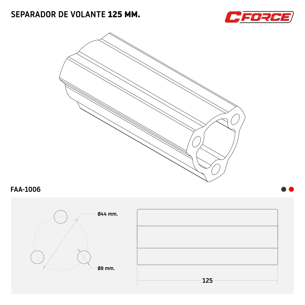 separador-3-perforaciones-largo-125-rojo-faa-1006-r
